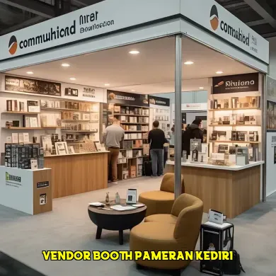 vendor booth pameran kediri